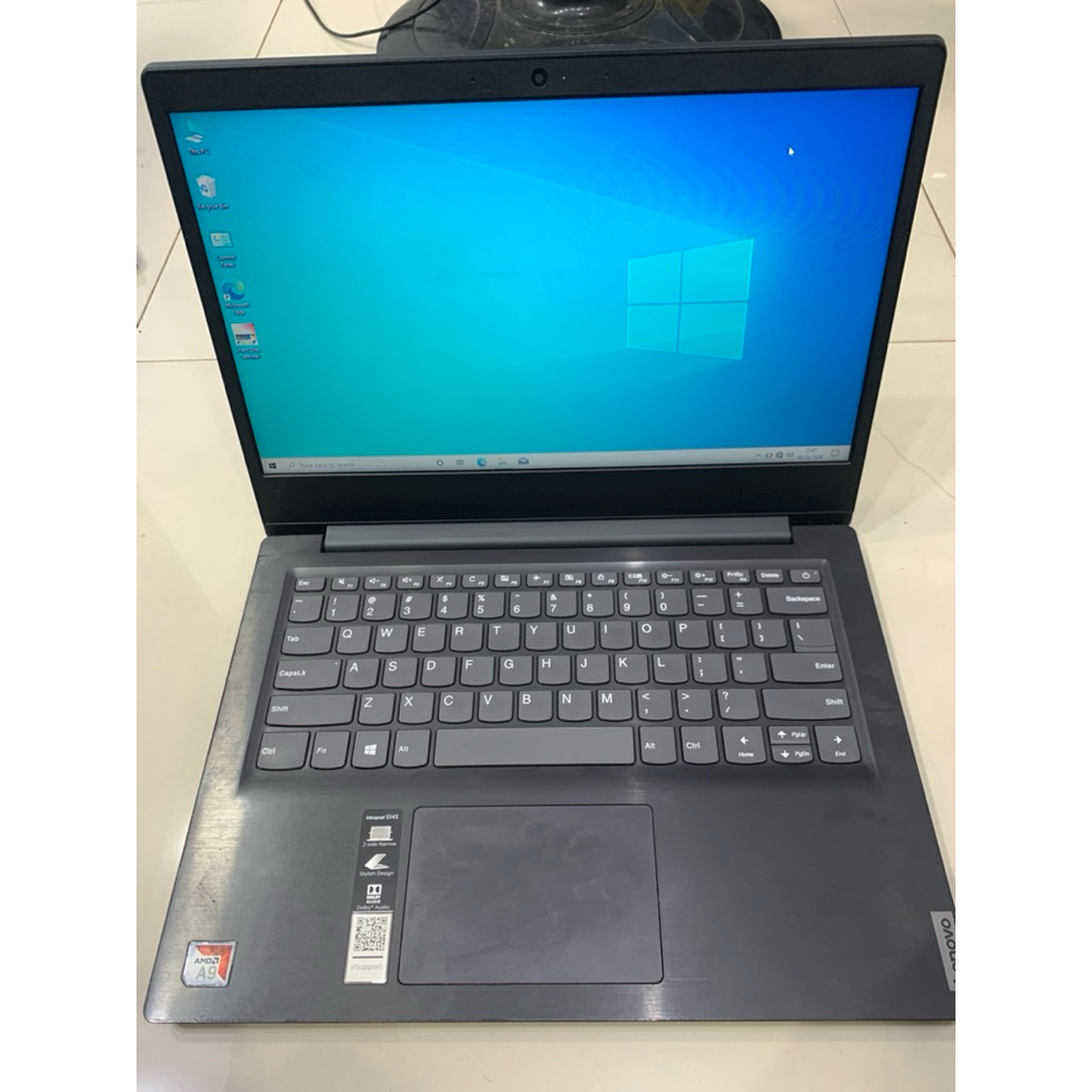 LENOVO Ideapad S145 AMD A9 RADEON R5 RAM 8GB HDD 500GB Unit+Charget