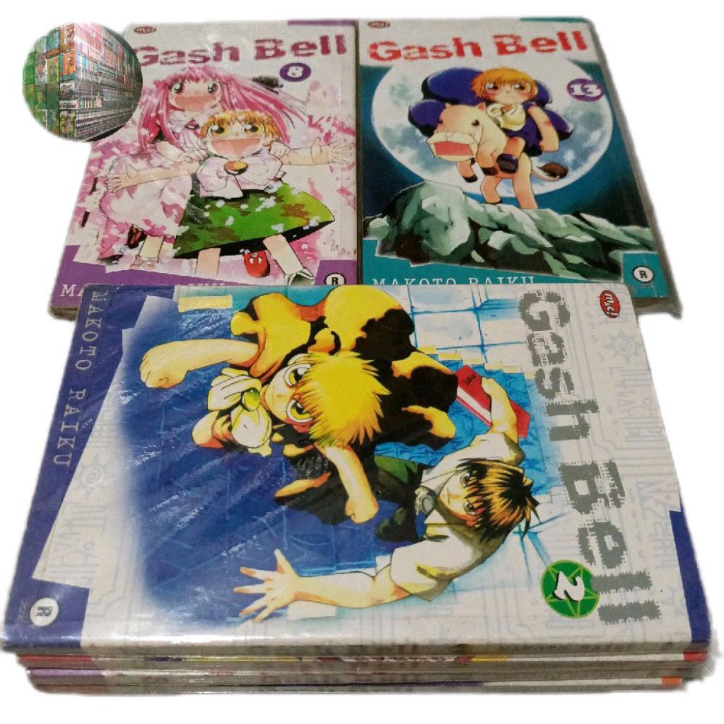 komik gash bell - makoto raiku