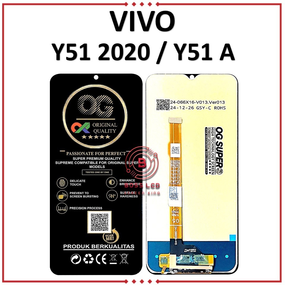 LCD TOUCHSCREEN VIVO Y51 2020 / Y51A ORIGINAL