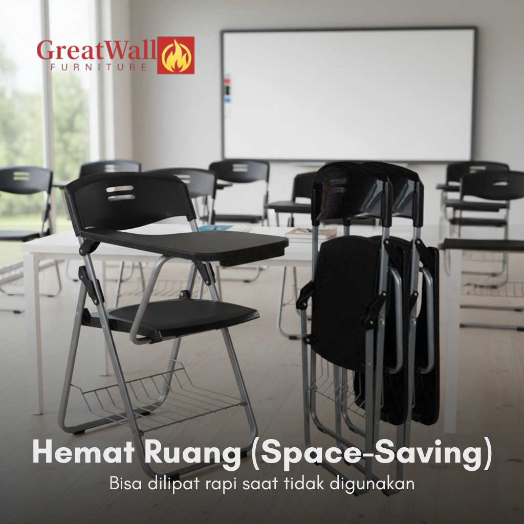 Kursi Kuliah Kampus Lipat Kursi Sekolah Meja Lipat Kursi Belajar