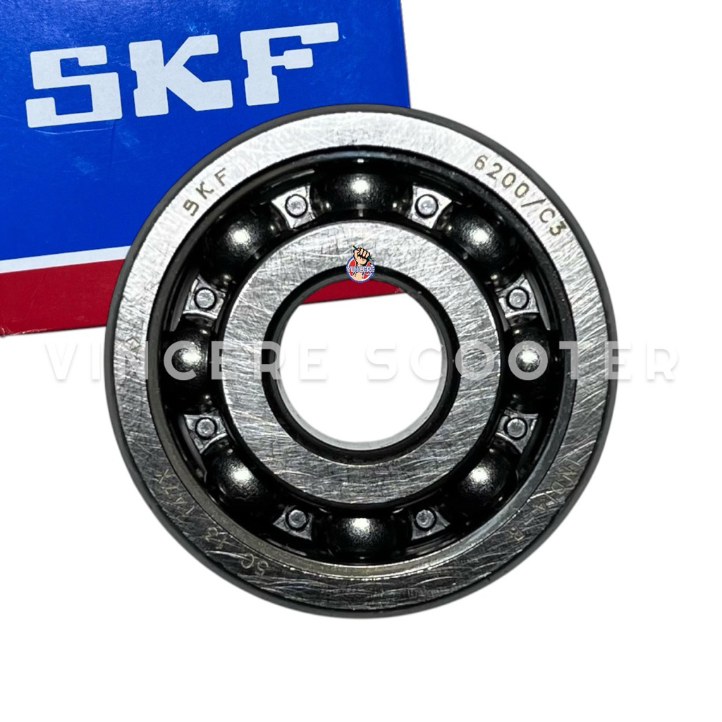 Laher Bearing SKF 6200 As Gigi Susun Borobudur Primsek Vespa PTS Special Darling SS90 Smallframe
