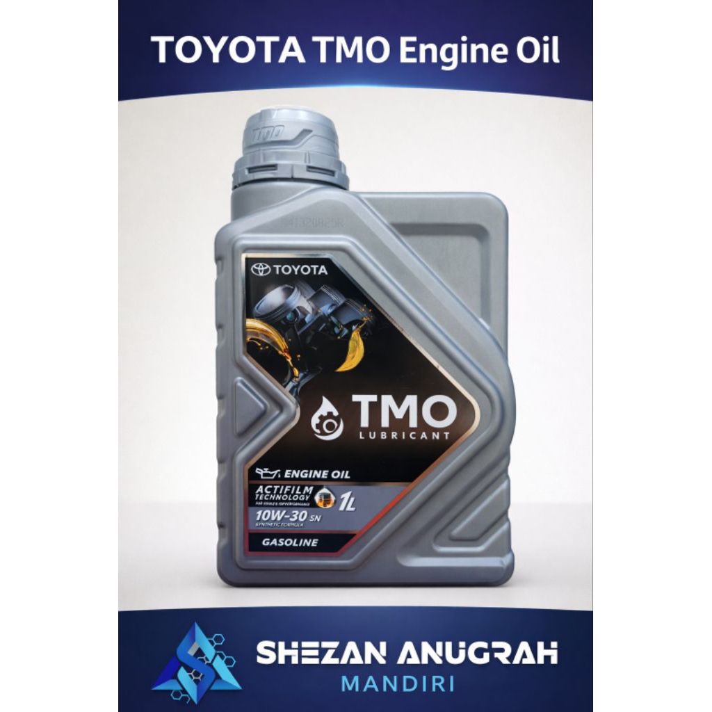 Oli Mesin Toyota TMO 10W30 SN 1L Original – Untuk Mobil Bensin Toyota