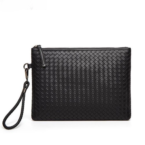 Eiger Wallet - Tas Tangan Clutch Dompet Pria Kulit Anyaman Tc 8
