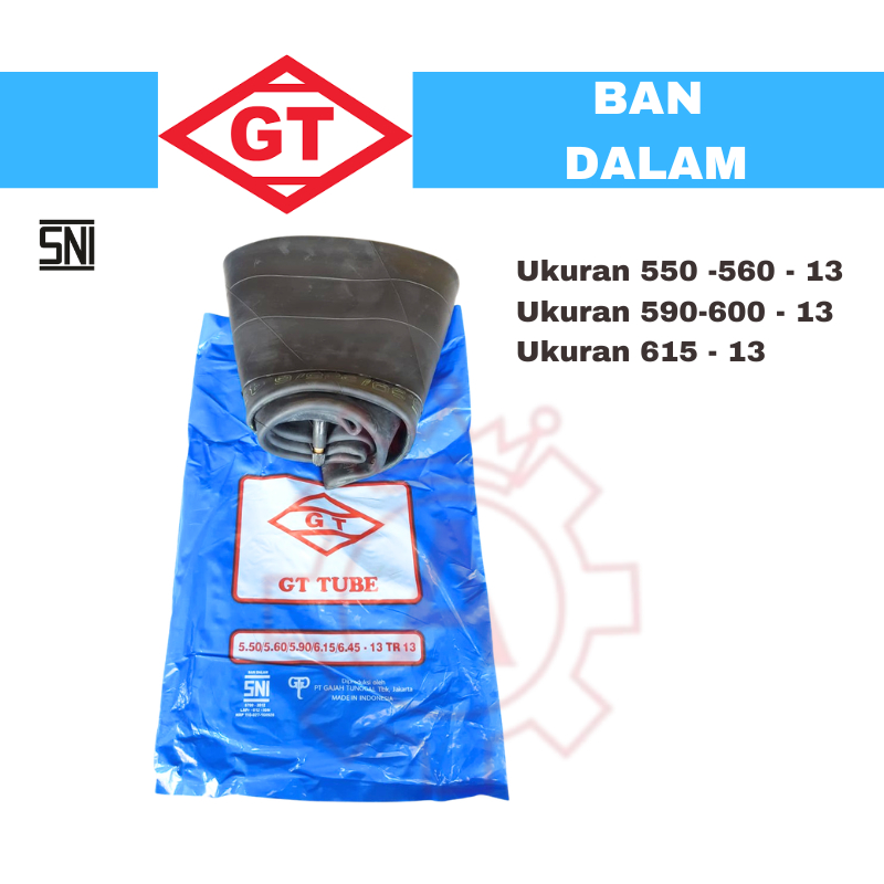 Ban Dalam Mobil GT  Ukuran 13 - Ban Dalam 550-13 / 600-13 - Ring 13 Granmax T120SS Carry