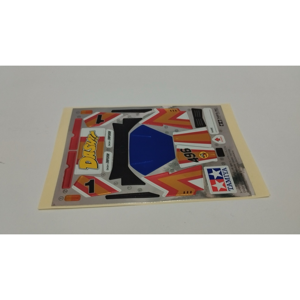 Decals Tamiya Original Dash 1 Emperor Premium