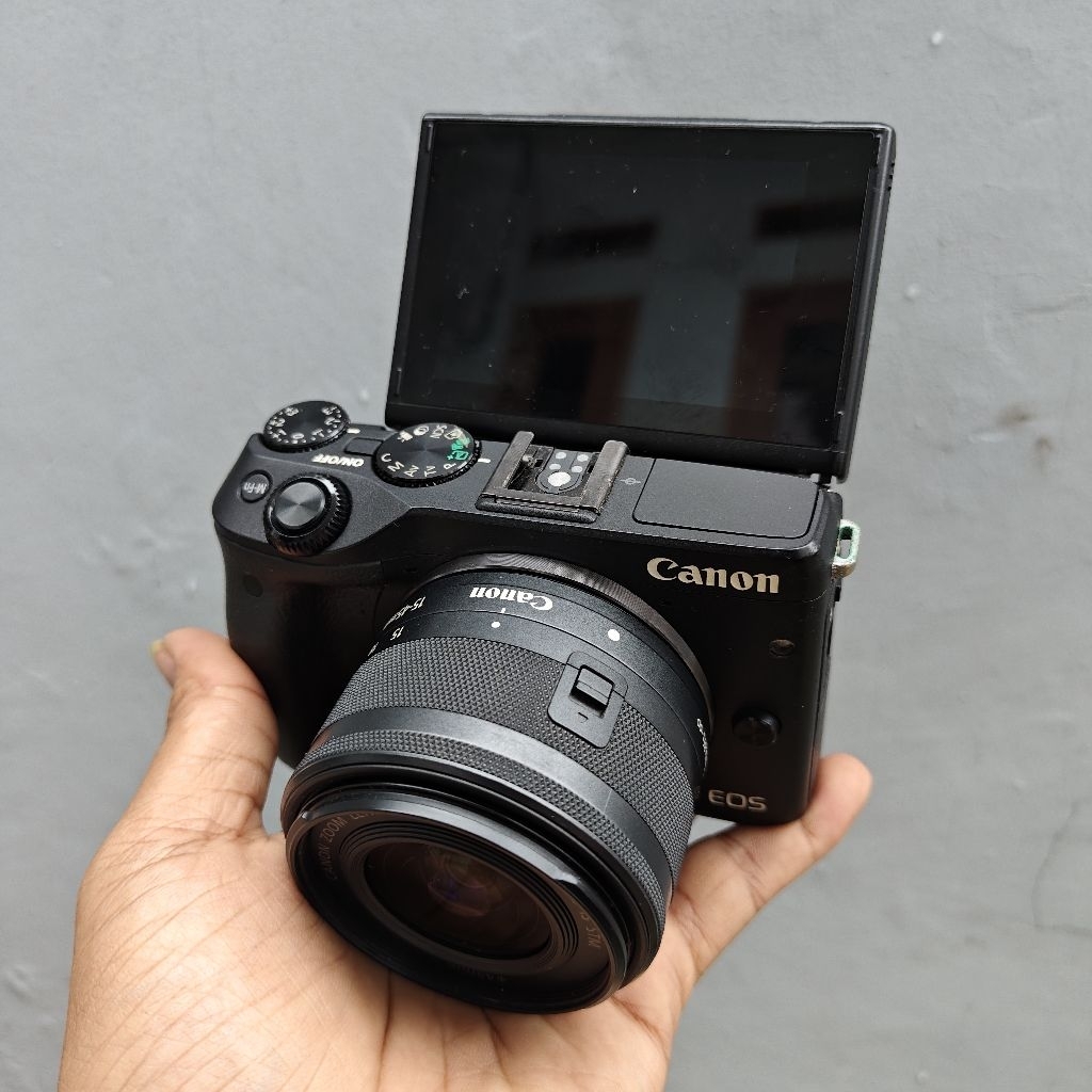 CANON M3 MURAH / KAMERA CANON M3 BEKAS VLOG