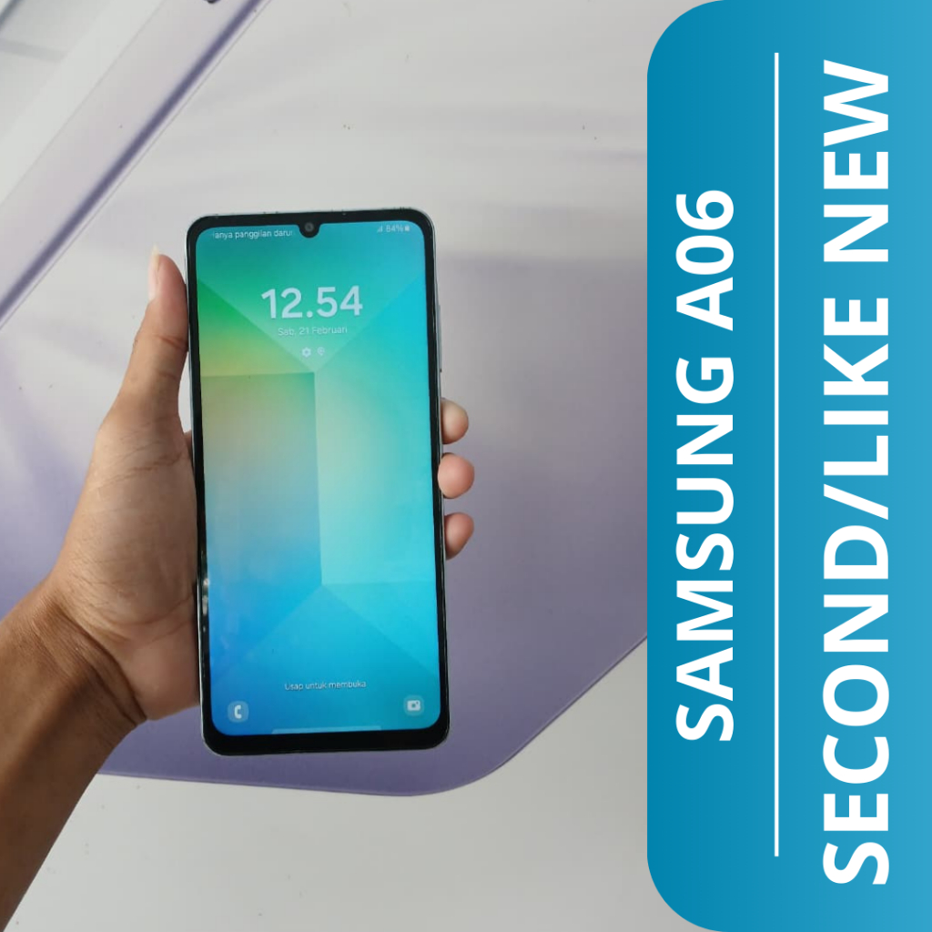 HP SECOND BATANGAN SAMSUNG GALAXY A06 (4/64)/ SAMSUNG GALAXY A06 HP SECOND BATANGAN.