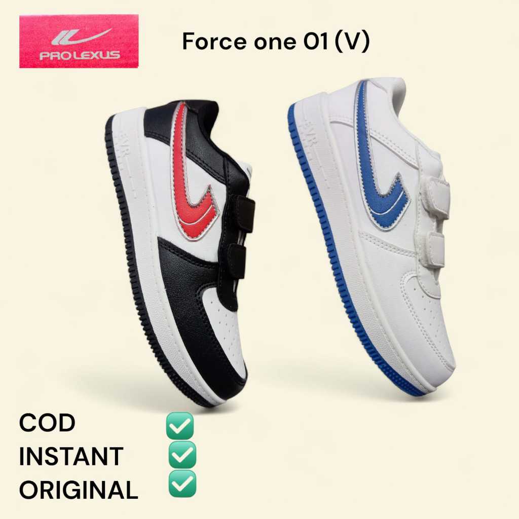 SEPATU PRO LEXUS NEW ERA FORCE ONE SEPATU ANAK PUTIH  KEKINIAN