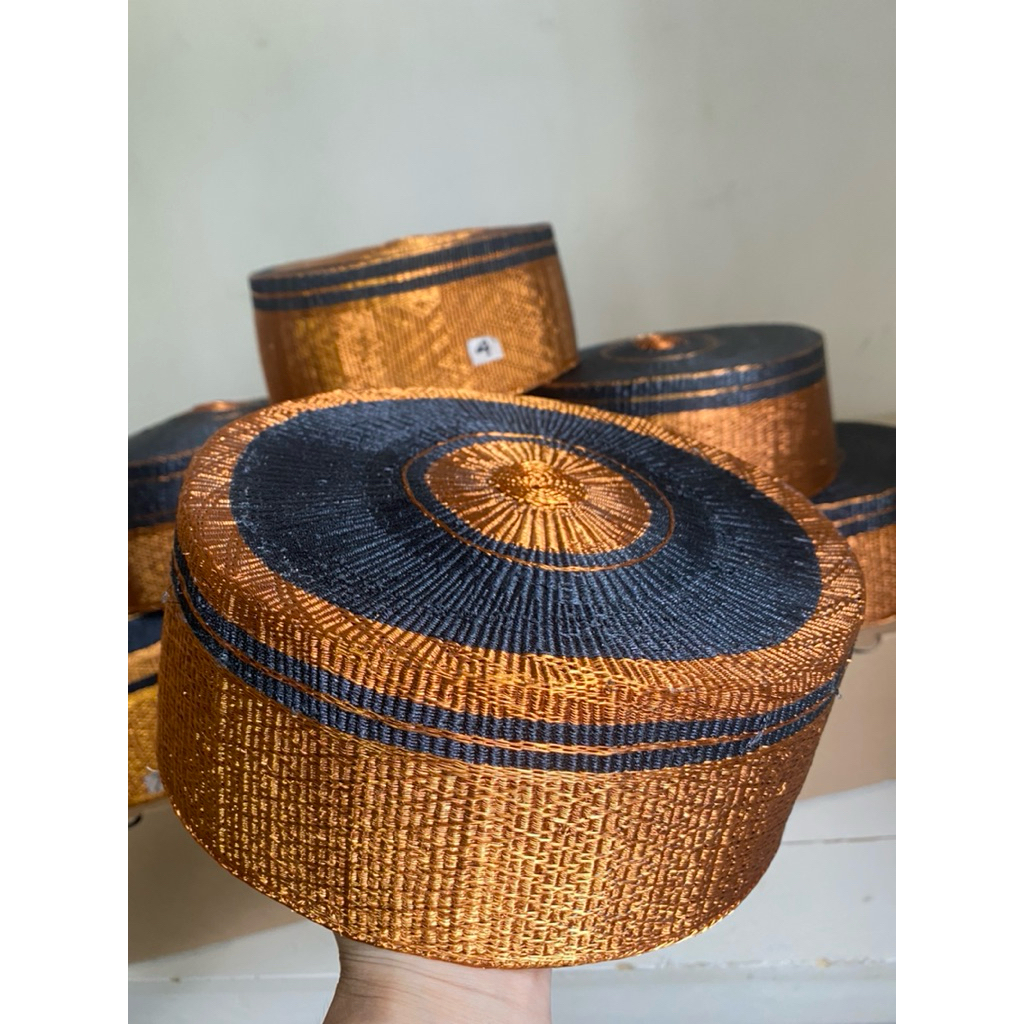 Songkok Recca Tembaga Asli Kualitas Standar Elegan/Peci Termurah Mewah/Kopiah Terlaris