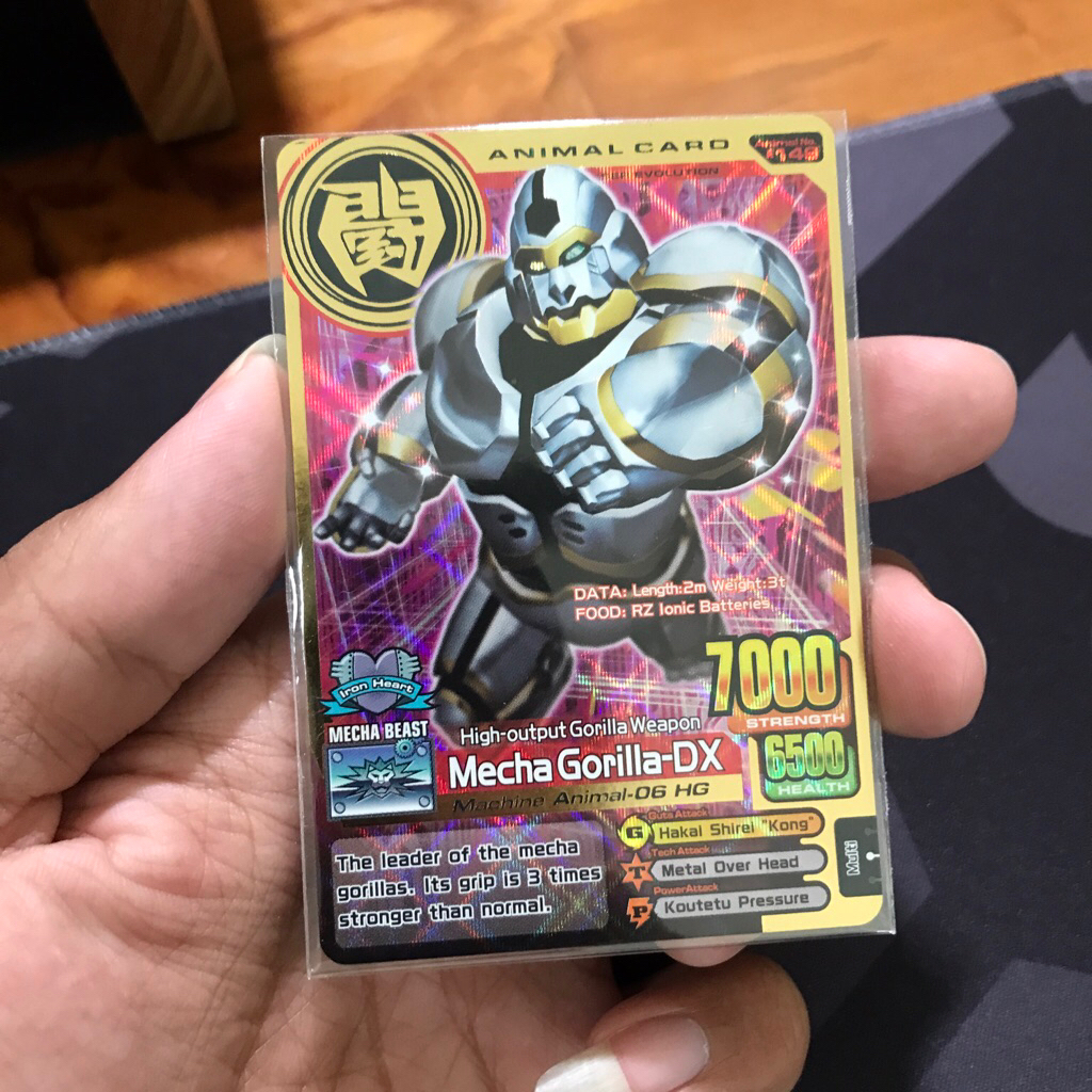 animal kaiser mecha gorilla dx evo 4 ori