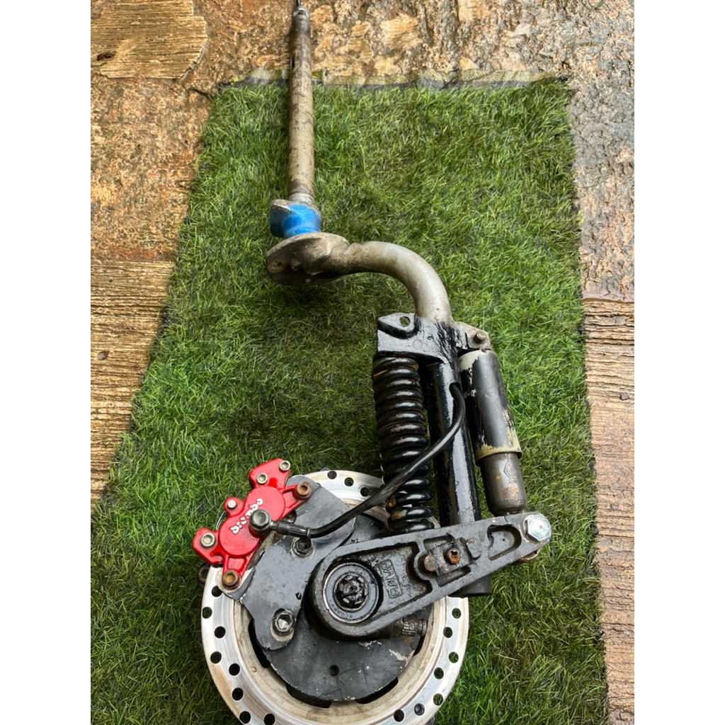 fork vespa kaki 3 udah cakram