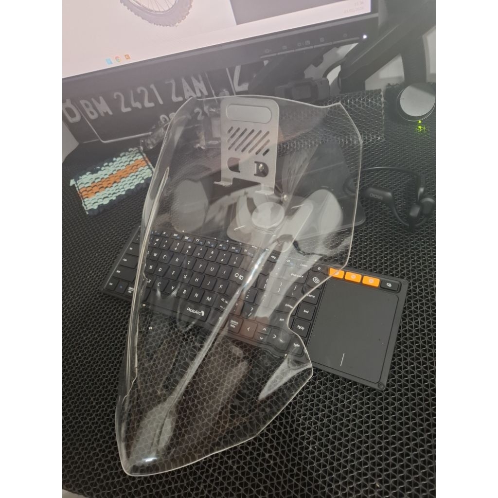 RENESIA VISOR CUSTOM / WINDSHIELD CUSTOM - Rally Tower by RENESI untuk SEMUA VERSI