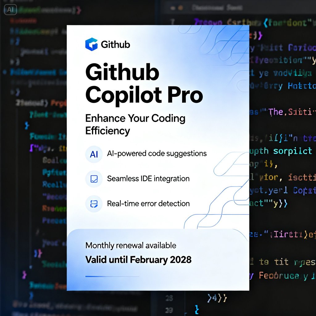 Github Pro (Student) Exp 2028