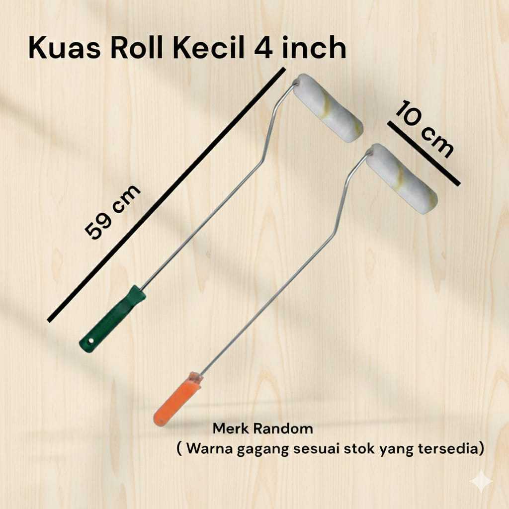 Kuas Rol Kapal  , Cat Kecil kuas Gagang Panjang Kuas Roll Kapal cat kecil