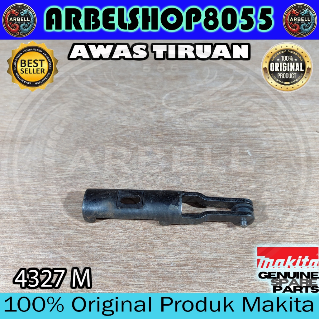 RETAINER COMPLETE 4327M PN 158393-0 GUIDE GERGAJI JIGSAW MAKITA 4327 M ORIGINAL PART MAKITA