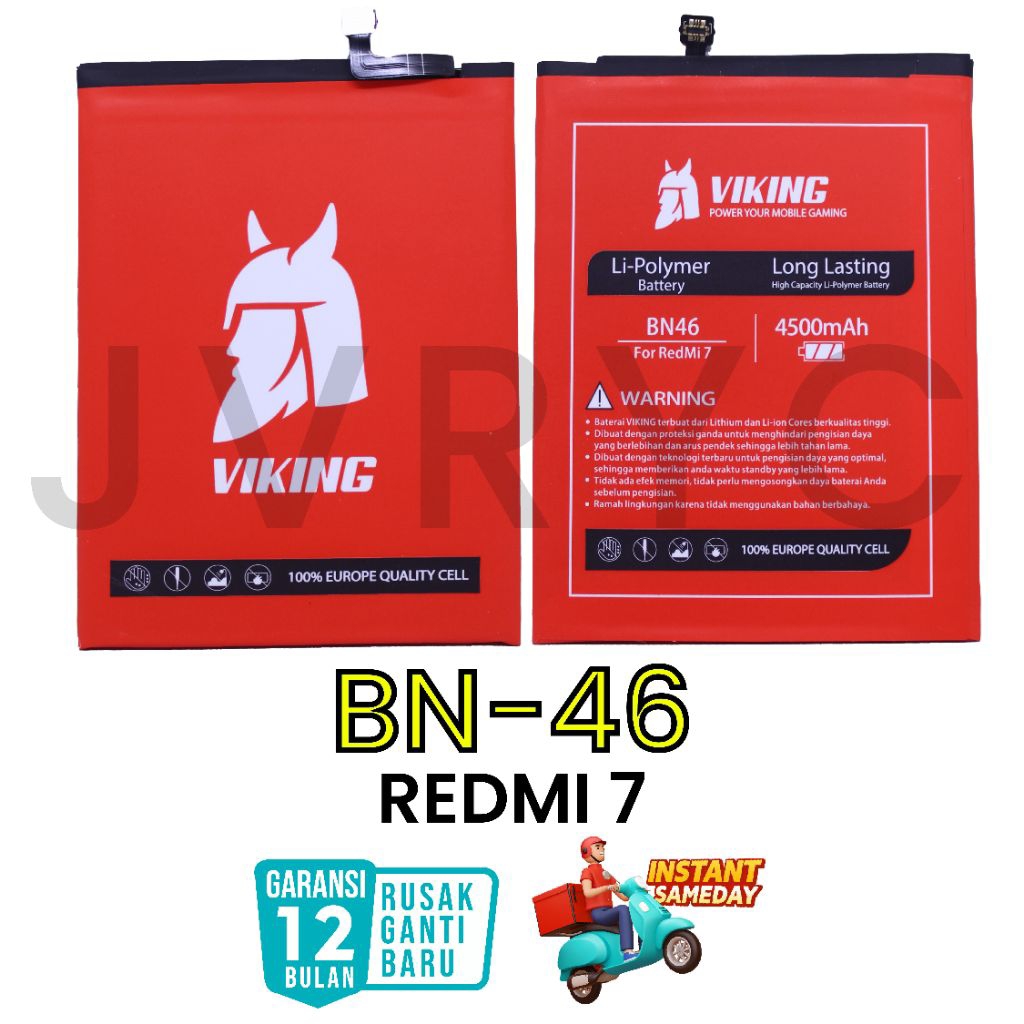 VIKING Baterai Redmi Note 8 - Note 6 - Redmi 7 BN46