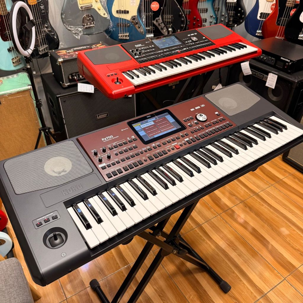 KORG PA700 Keyboard Arranger PA 700 / PA-700 + Packing Kayu