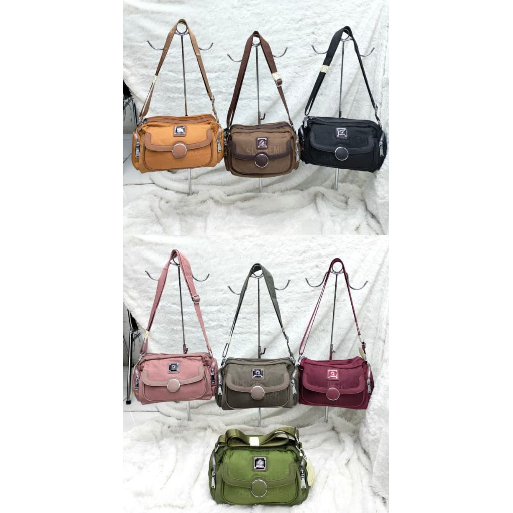 JUNFA MINI SELEMPANG BAHAN PARASUT CORAK SUPREME