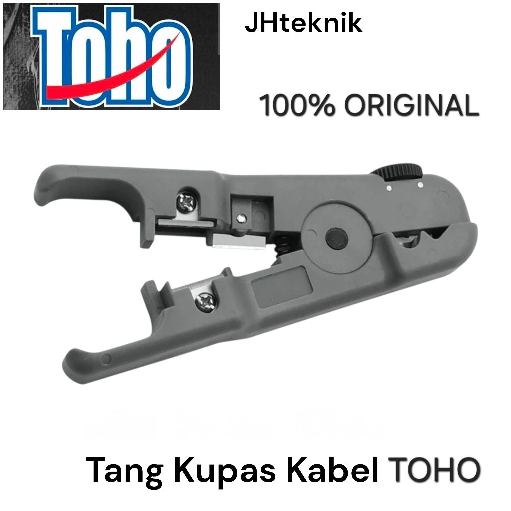 Tang Kupas Kabel TOHO ORIGINAL/Alat Kupas Kabel TOHO