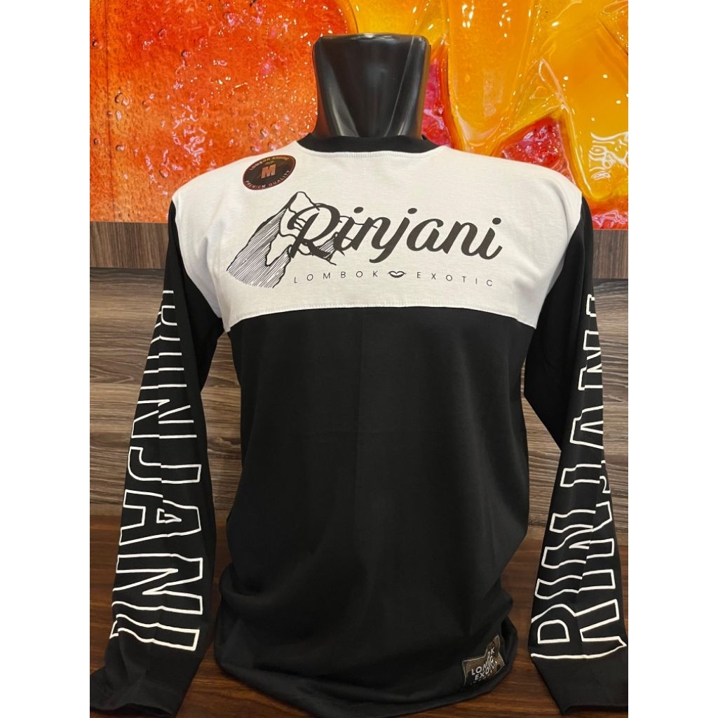 Kaos Lombok Exotic - Lengan Panjang reglan Rinjani MT