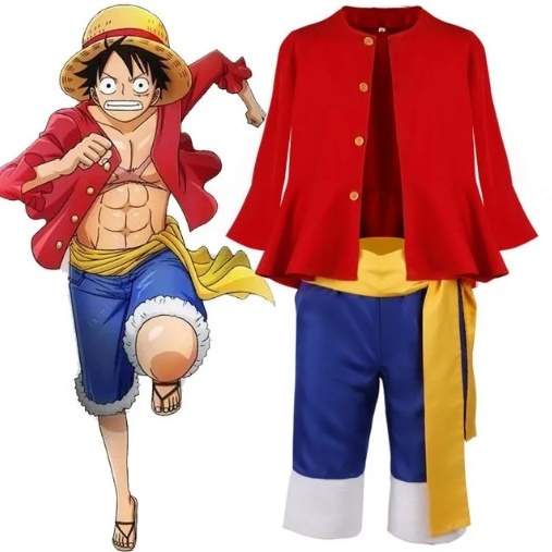 [Best Promo] Kostum Luffy One Piece Dewasa