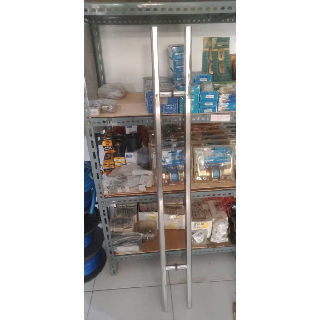 Pull Handle Untuk Pintu Pelor DEKKSON Stainless Steel SUS 304 Minimalis dan Anti Karat- Panjang 1.2 