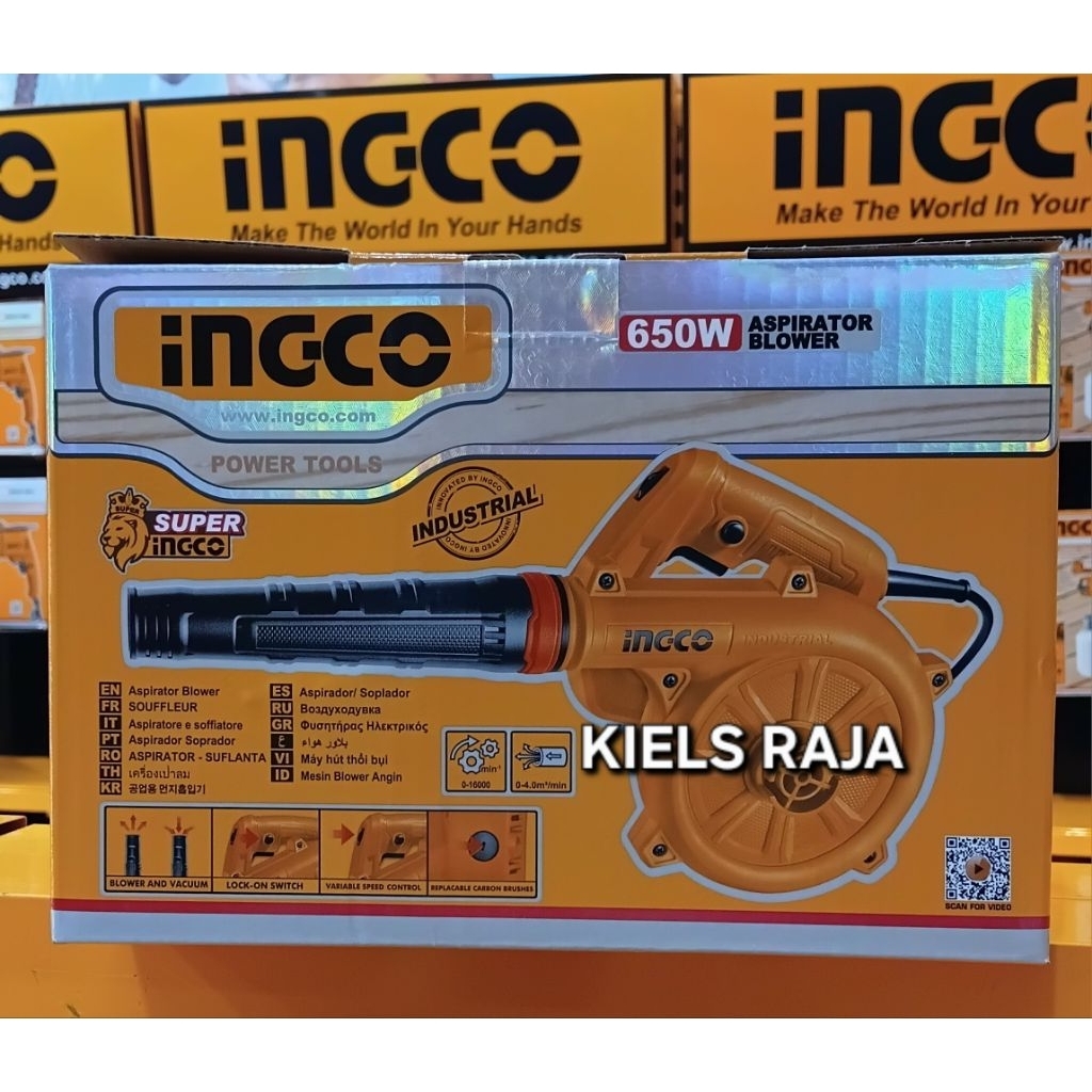 INGCO MESIN BLOWER ANGIN 650 WATT AB6038
