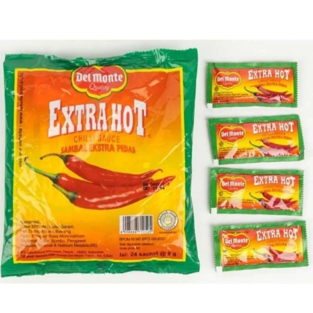 SAOS SAMBAL DELMONTE 24 SACHET