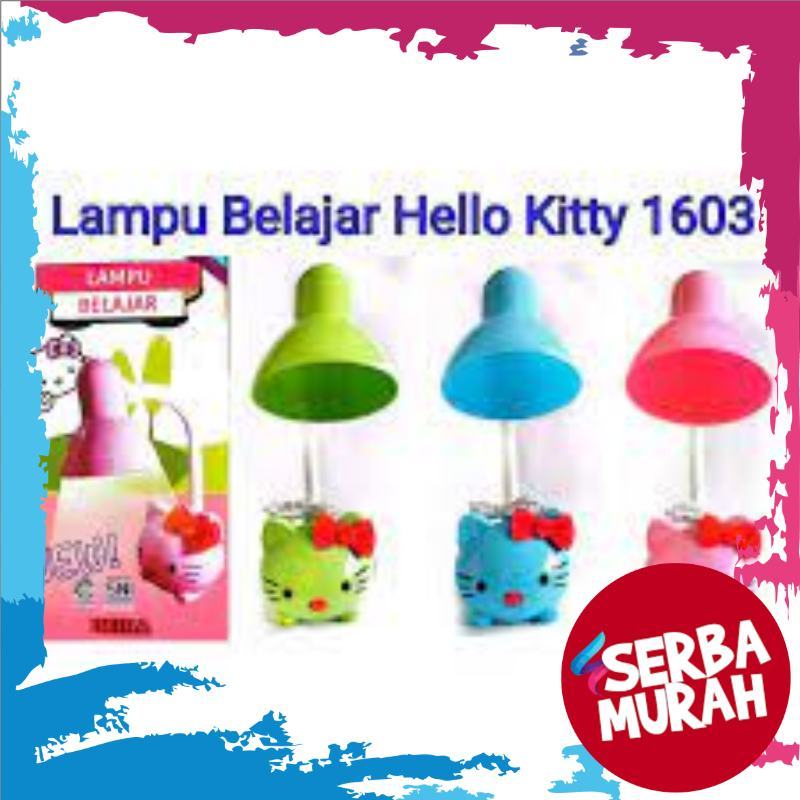 Reida Lampu Belajar Karakter Hello Kitty 1603 / Doraemon
