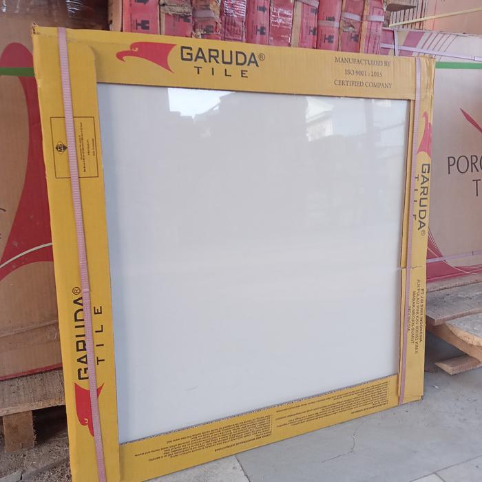 Granit Garuda 60x60 Ivory Polos First Quality Export | Lantai Cream Elegan Minimalis Premium