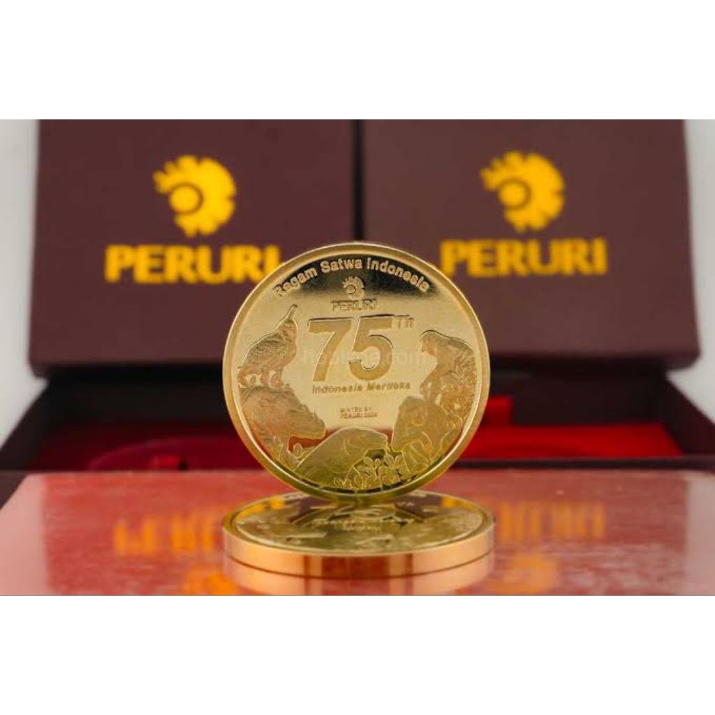 Koin Peruri 75th Kemerdekaan Republik Indonesia