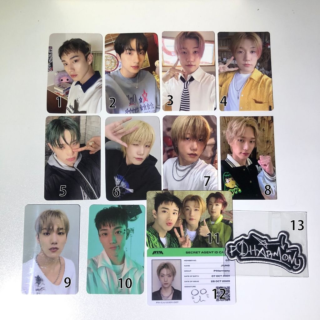 P1Harmony Official Photocard