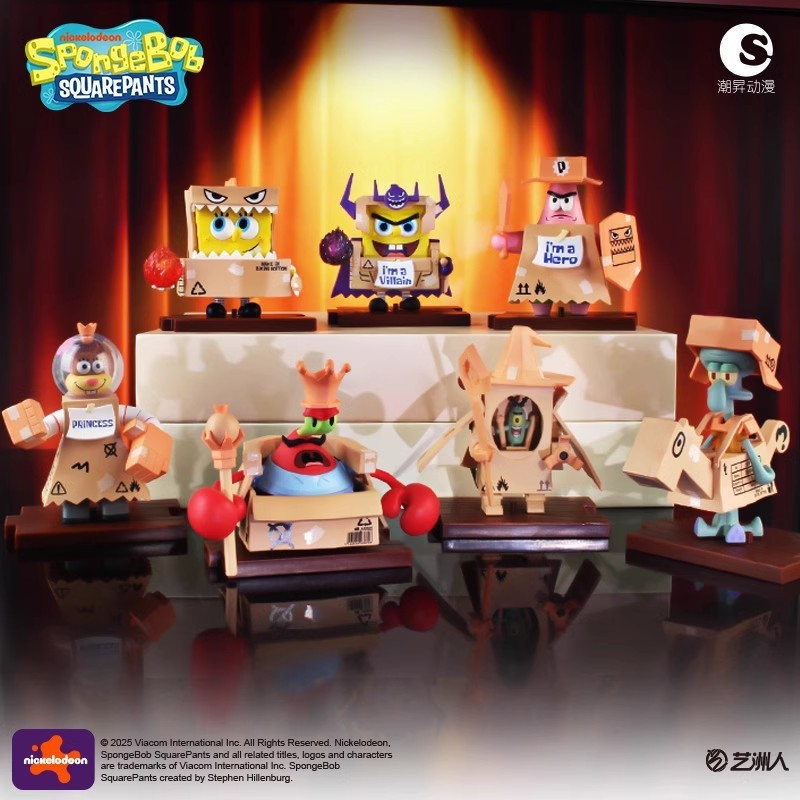 BLIND BOX SPONGEBOB VILLAIN VS HERO
