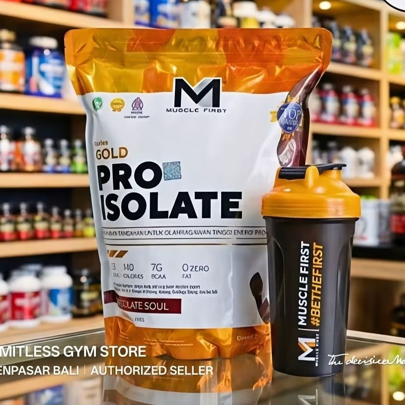 [PROMO] Musclefirst PRO ISOLATE 5 lbs - M1 Whey Protein Isolate Tinggi Protein Untuk Cutting BPOM