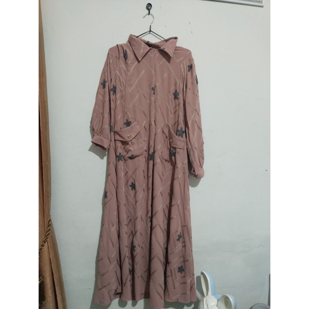 gamis warna dusty