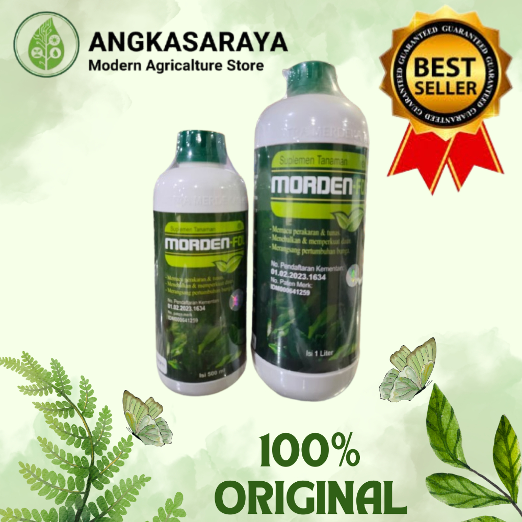 MORDEN-FOLL ( Nutrisi Daun Tanaman ) - Suplemen Tanaman