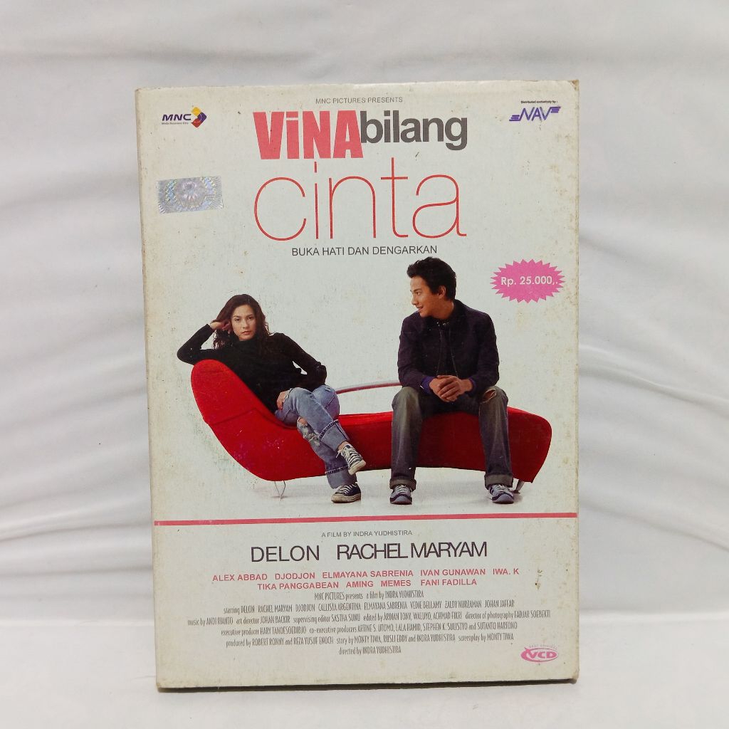 VCD Vina Bilang Cinta - Delon Rachel Maryam