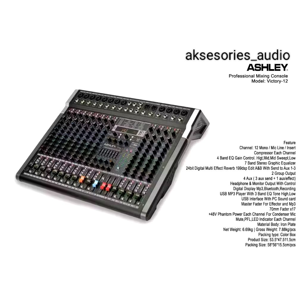 mixer Ashley victory 12 original 12chanel