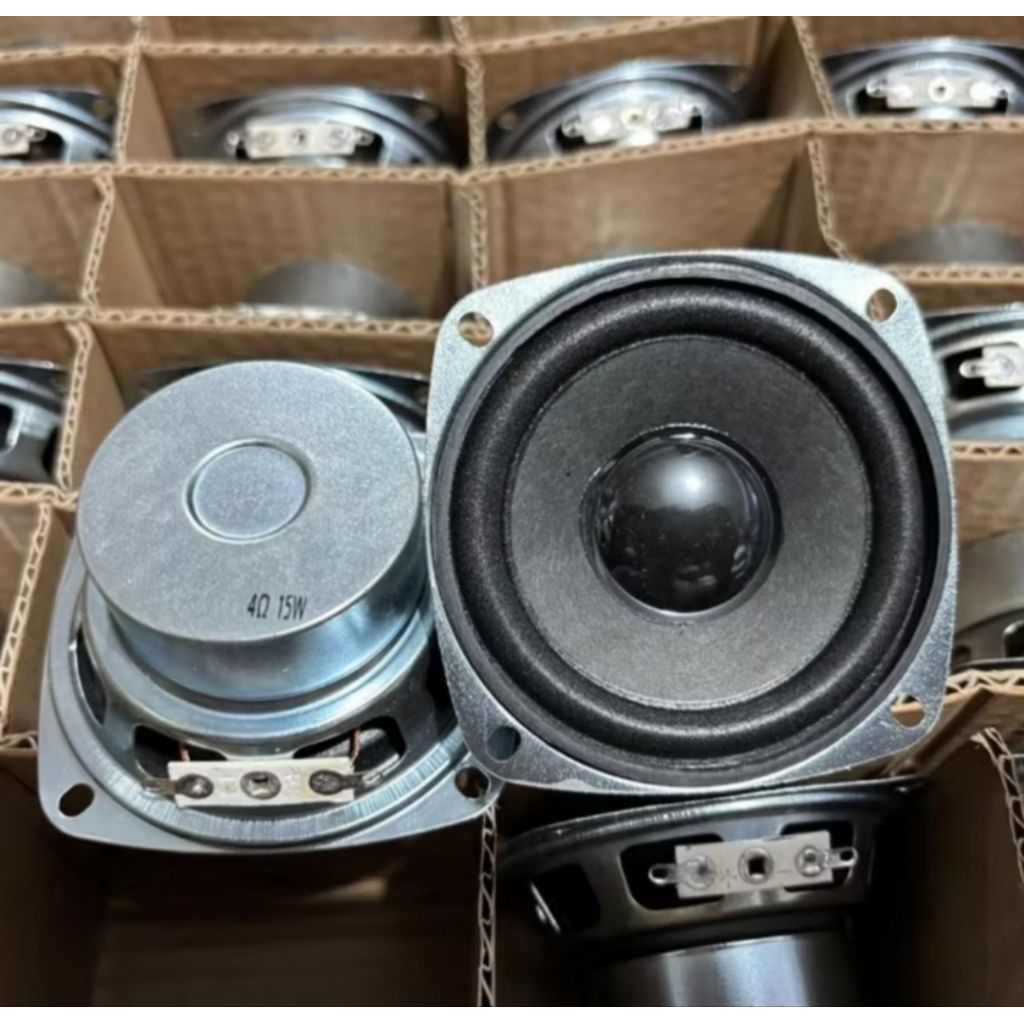 Speaker Mini 3Inch 4Ohm 15 Watt Magnet Tutup Bass Full range Universal