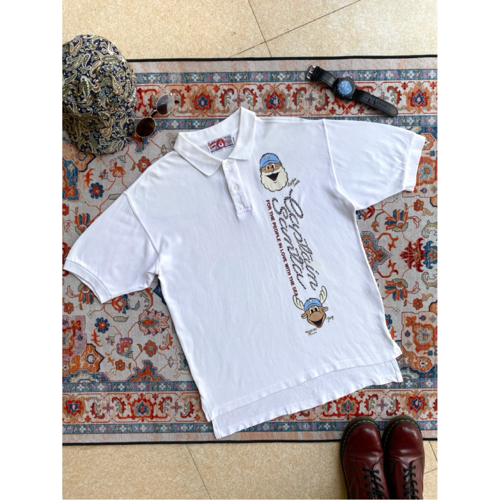 Polo Shirt Captain Santa Second