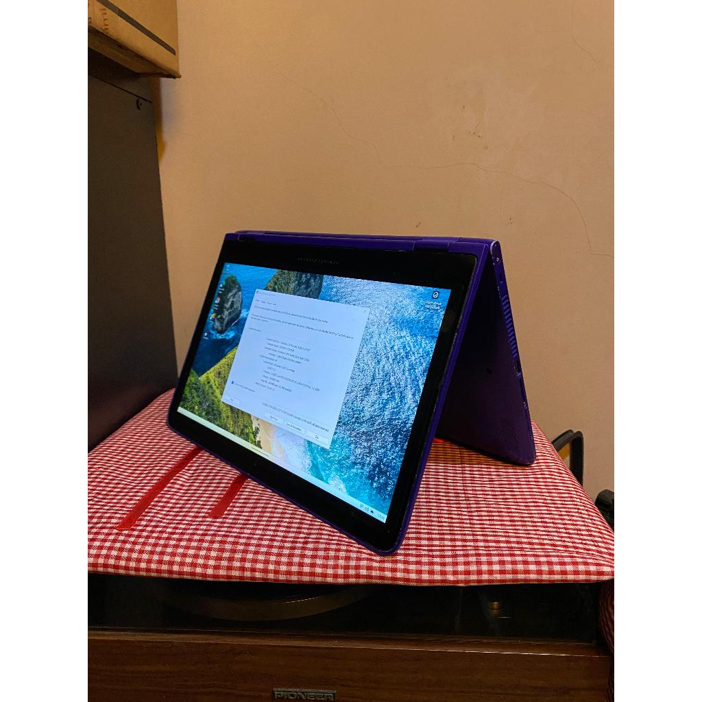 Laptop Hp Core i3 Gen 6 ssd TouchScreen kondisi baik