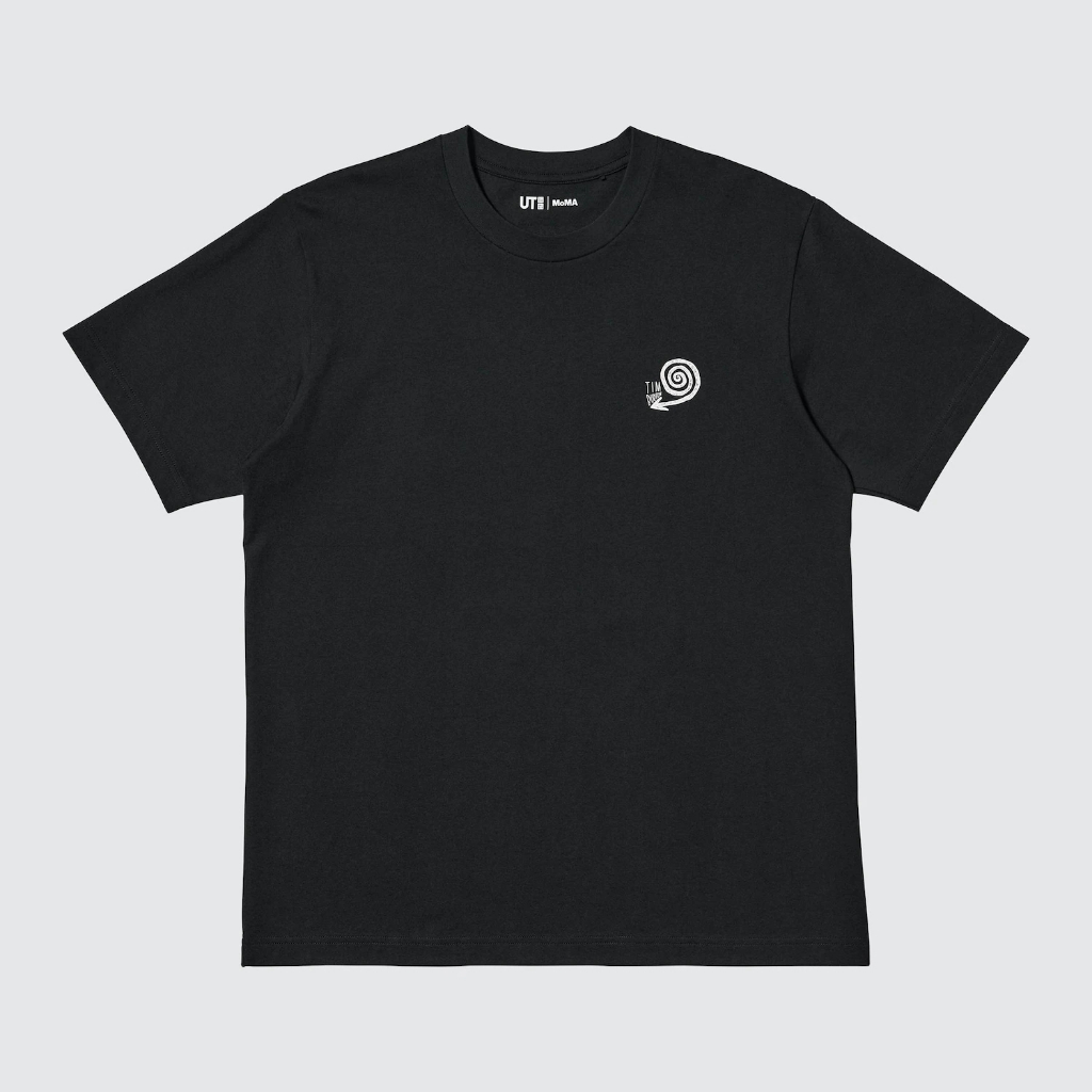 Tshirt Uniqlo x MoMA (Tim Burton) | UT MoMA Kaos Lengan Pendek - Hitam