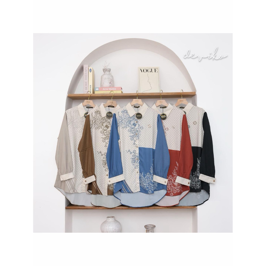 atasan kemeja deviko