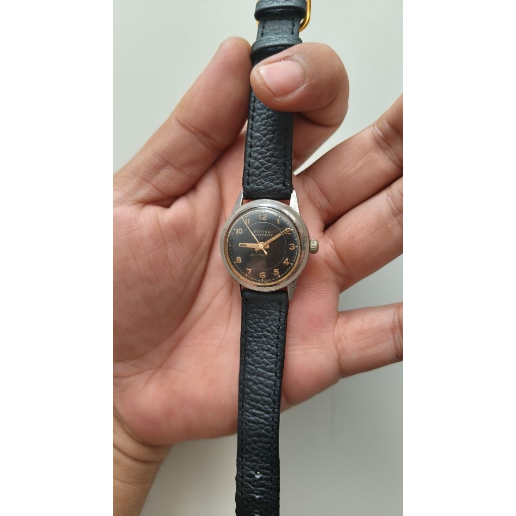 Jam Eterna Military Manual Winding ORIGINAL Murah Swiss