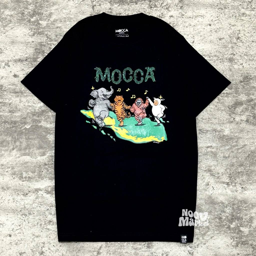 noov music merch Tshirt MOCCA - Sumatera Black | Official Merchandise | Noov Music Merchandise Origi