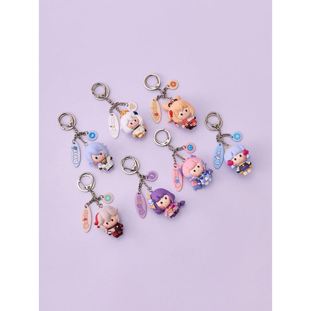 SALE MERCHANDISE OFFICIAL GENSHIN MININI FIGURINE KEYRING LINE FRIENDS ORIGINAL OFFICIAL MERCH JAPAN