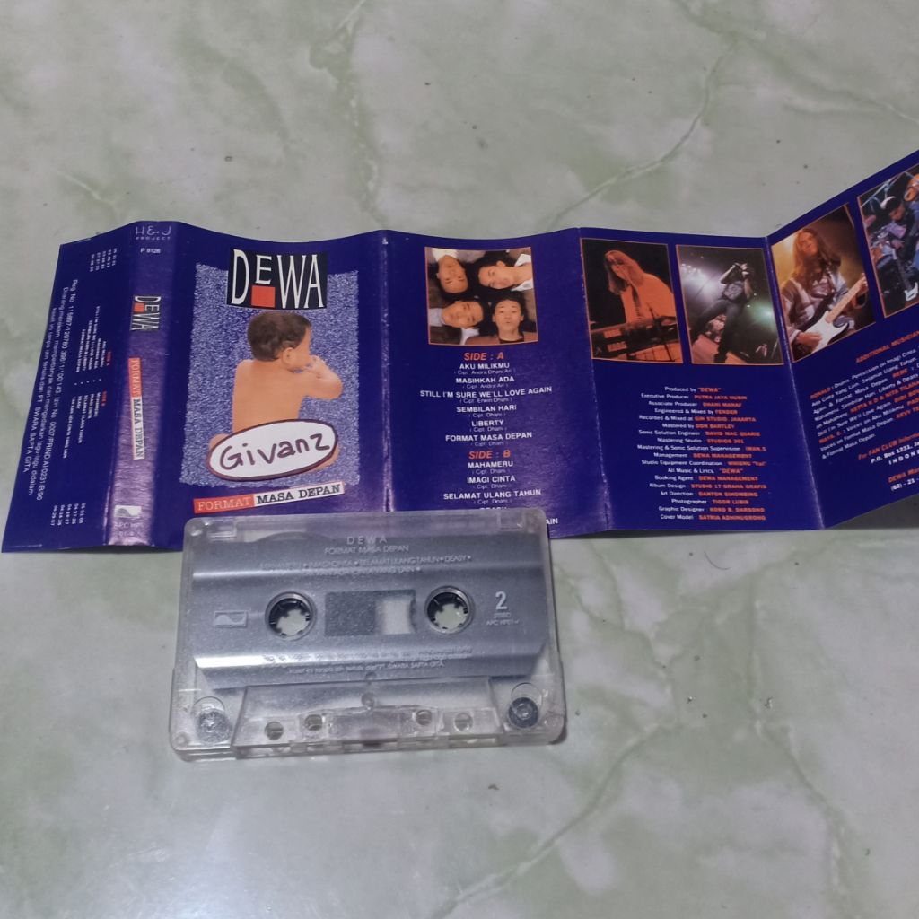 kaset pita DEWA 19 - Format masa depan