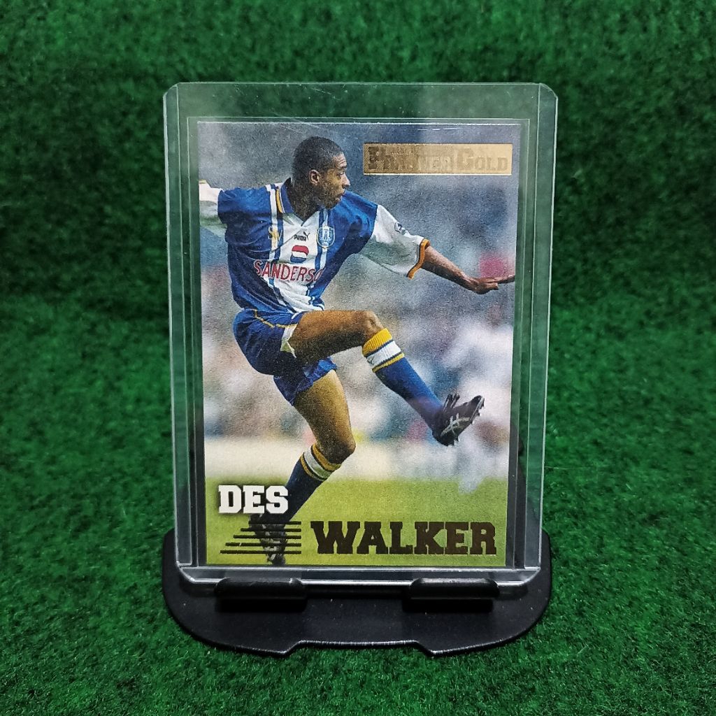 KARTU BOLA DES WALKER SHEFFIELD WEDNESDAY MERLIN PREMIER GOLD 1996