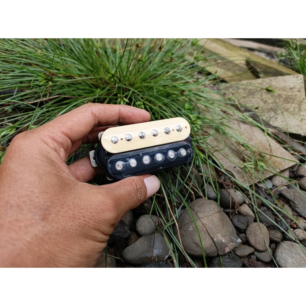 Pickup Gitar PRS SE SANTANA Humbucker Neck Zebra