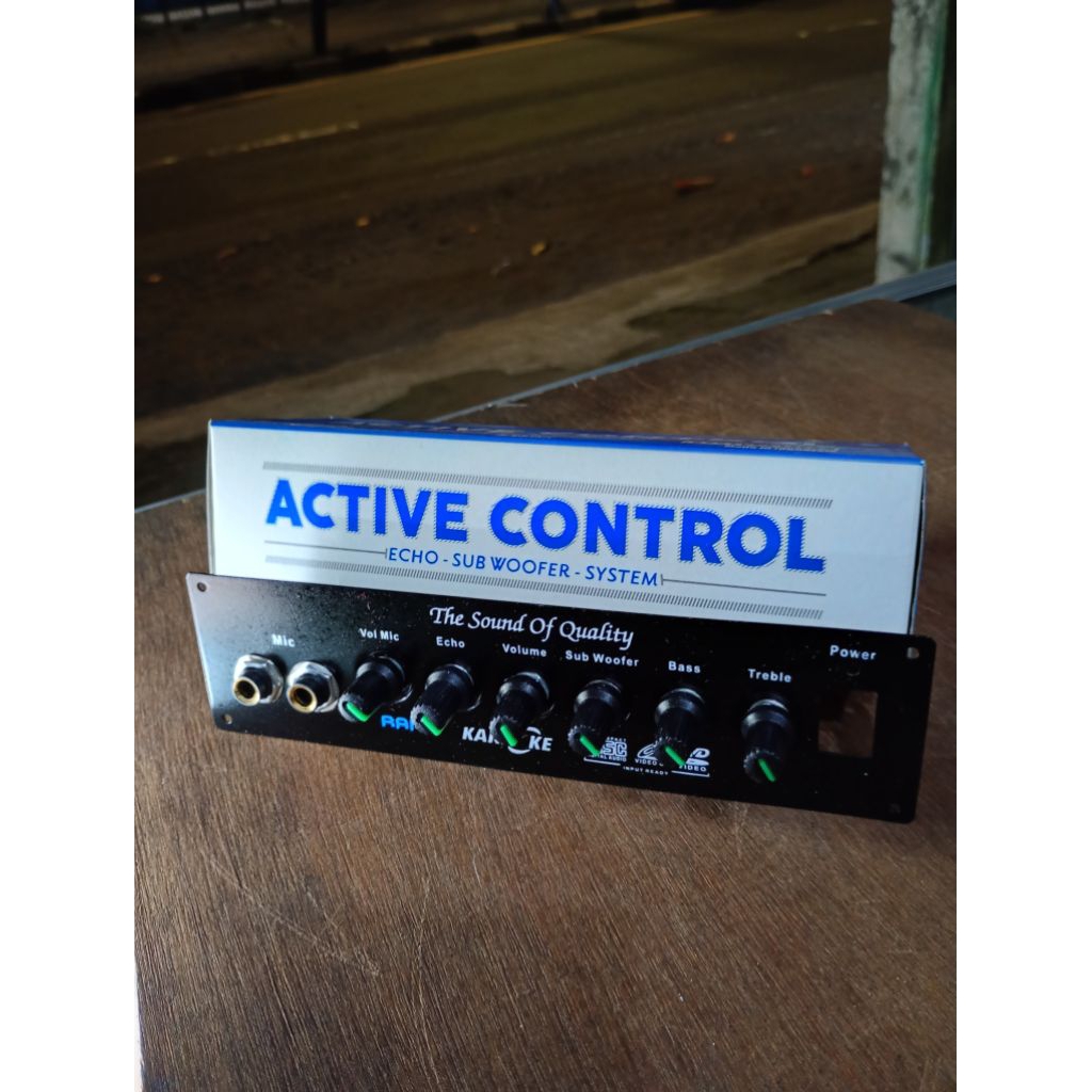 RANGKAIAN KIT TONE CONTROL STERIO SUB WOFER + 2 MIC ECHO REF+PLAT DEPAN